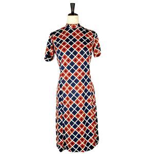 Vintage Carillon NY Red, White & Blue Custom Dress